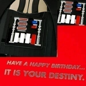 Papyrus Star Wars Destiny Darth Vader B-Day Card